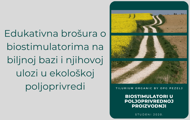 Objavljena edukativna brošura “Biostimulatori u poljoprivrednoj proizvodnji”